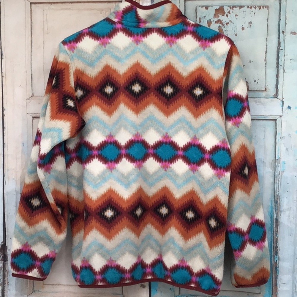 Patagonia Synchilla Fleece SnapT ~Med Cinder Red - Picture 3 of 5
